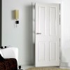 Composite Textured 4 Panel Square Top Fire Door 78