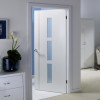 White Sierra Blanco Glazed Door 78