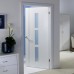 White Sierra Blanco Glazed Door