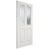 Composite Mayfair 4 Panel 2 Light Frosted Glazed Door 78
