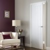 Composite Textured Vertical 5 Panel Door 78