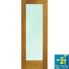 Oak Pattern 10 with Clear Glass 1981x762x44mm