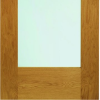 Oak Pattern 10 with Clear Glass 1981x762x44mm