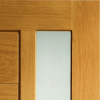 Oak Modena with Obscure Glass 1981x838x44mm