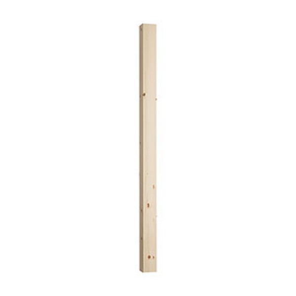 Benchmark Pine Patrice Newel Post Excluding Cap 1500x91x91mm