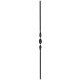 Beaufort Metal Baluster 850x12.5x12.5mm