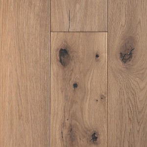Caledonian Rustic Engineered Ness Smoked Oak Flooring 190mm Brushed & UV Oiled