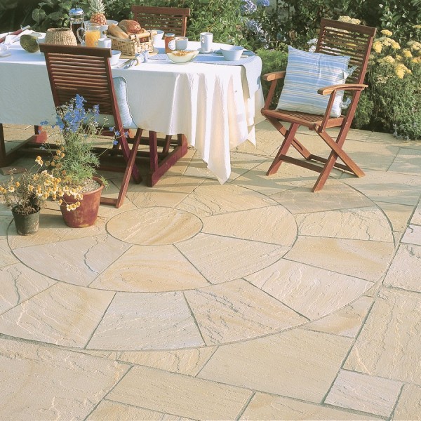 Marketstone Sahara Multi Paving Circle Kit 2.44m