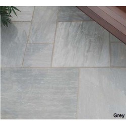Strata Stone Whitchurch Grey Calibrated Patio Pack 15.25m2