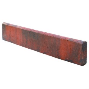 Decorative Roundtop Edging Red 600x150x50mm