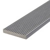 HD Deck XS Fascia 74x11mm Silver 3600mm