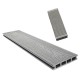 Hollow Decking Salt Lake Silver 25x144mm 3.66m