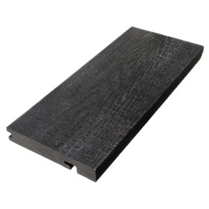Wood Grain Step & Edge Nosing Ancient Black 25x144mm 3.66m