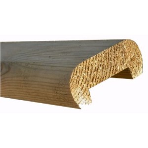 Treated Decking Reversible Hand/Baserail 33x78mm