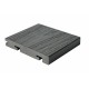 HD Deck Dual Bullnose 22.5x150mm Carbon 3600mm