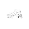 Treated Decking Handrail 2400x44x68mm (DHU24)