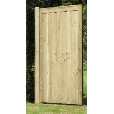 Elite Featheredge Gate Planed Framing 1750x900mm Green