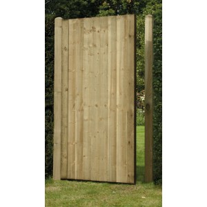 Featheredge Gate Sawn Framing 1750x900mm Green