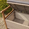 Alderley Rattan Storage Bench Natural
