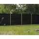 Black Square Horizontal Panel 1200x1800mm