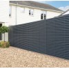 Superior Double Slatted Anthracite Panel 1800x1800mm