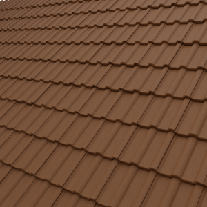 McCann Double Roman Tile Brown