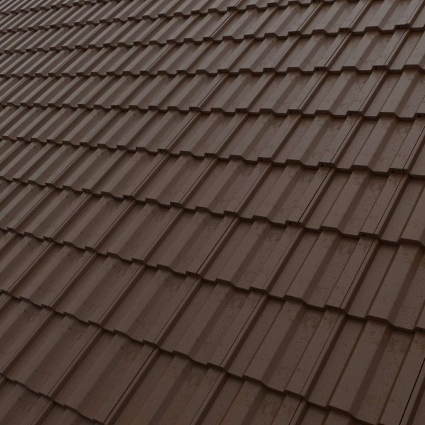 McCann Square Top Tile Brown
