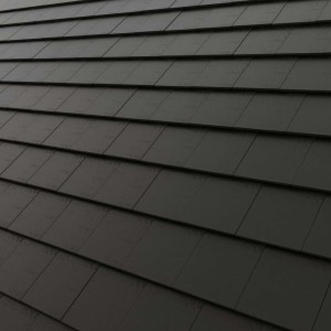 Thin Flat Tile Black