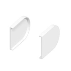 135mm BN Windowboard End Cap White EWBECS64 