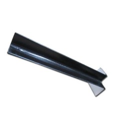 500mm Internal Corner Black Pk2