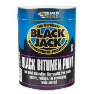 Everbuild Black Bitumen Paint 5L