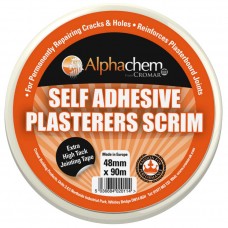 Alphachem Self Adhesive Plasterers Scrim 48mm x 90m