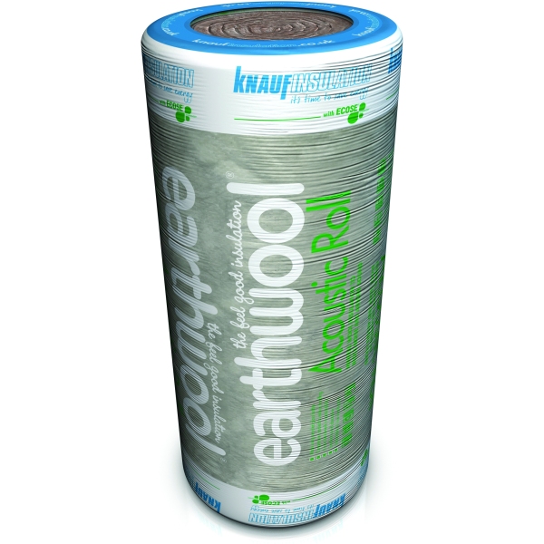 Knauf 25mm Acoustic Earthwool 4x600mm 11.10m 26.64m2