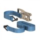 Heavy Ratchet Tie Down with Hooks 10m x 50mm Blue