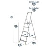 Werner Stepladder 2 Tread High Handrail