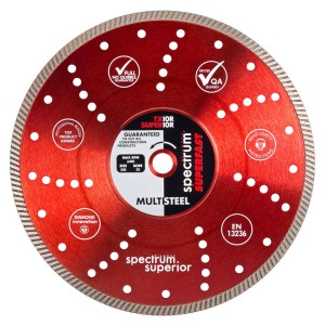 OX Spectrum Superior Turbo Dia Blade - Multi-Steel - 115/22.23mm