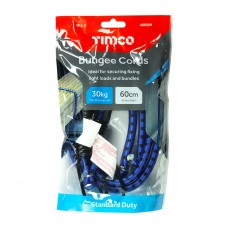 Bungee Cords - Standard Duty 8mm x 600mm, 2 Pk