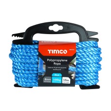 Polypropylene Rope - Blue - Winder 8mm x 15m