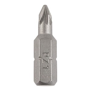 S2 Driver Bits - PZ1 25mm, 10 Pack