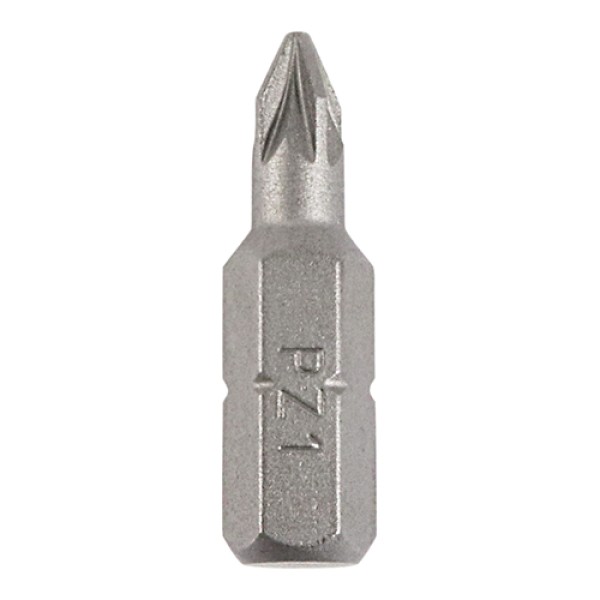S2 Driver Bits - PZ1 25mm, 10 Pack