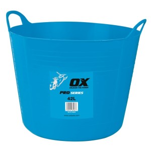 OX Pro Heavy Duty 42L Flexi Tub