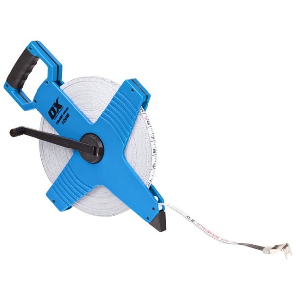 OX Trade Open Reel Tape Measure - 50m