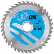 OX Wood Cutting Circular Saw Blade 216/30mm, 60 Teeth ATB 