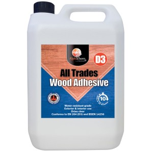 Alpha Chem D3 All Trades Wood Adhesive 1 Litre