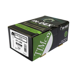 Hex Head Timber Screw - Green 6.7x100 50 PCS