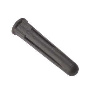 Brown Plastic Plug - 36mm - 100 PCS