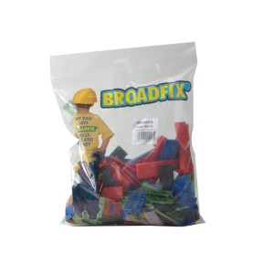 Broadfix Plastic Assorted Flat Packers - Bag 120