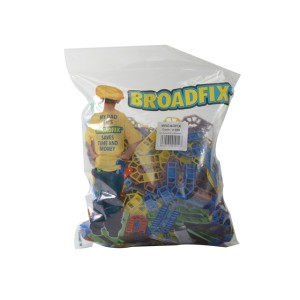 Broadfix Plastic Assorted U Packer - Bag 200