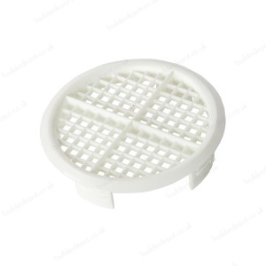Timloc Push-in Soffit Vent 1140 White