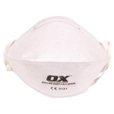 OX FFP2 Fold Flat Respirator  - 50pk (50 single packs)